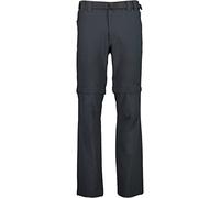 CMP Pantaloni Zip Off Elasticizzati Da Uomo, Antracite, 52