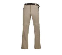CMP Pantaloni Zip off Elasticizzati da Uomo, Corda, 56
