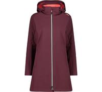CMP - Parka da Donna con Cappuccio e Zip, Burgundy, XXXL