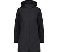 Giacca lungo CMP Zip Hood Softshell nero donna - XXL