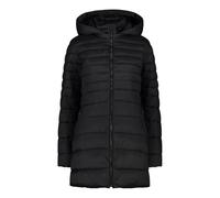 CMP - Parka da donna in nylon con cappuccio removibile, Nero, 48
