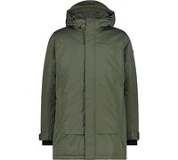 CMP Parka da Uomo con Cappuccio Fisso, 33K2207 (48, Dark Green)