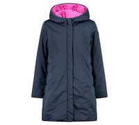 CMP Kid G Parka Fix Hood, Titanio, 128 Bambine e Ragazze