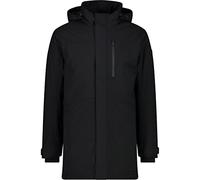 CMP - Parka in light softshell da uomo con cappuccio removibile, Nero, 52