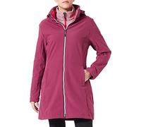 CMP - Parka in softshell da donna con cappuccio removibile, Amaranto-Fucsia, 44