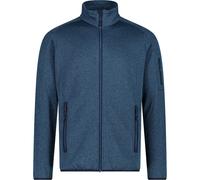 Cmp Man Jacket Ocean-B. Blue Pile Zip Leggero Uomo 30H5887 16LT