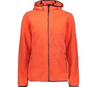 CMP - Giacca Donna Cappuccio Fisso, Red Fluo, L