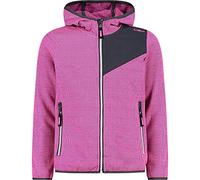 CMP - Pile da bambini con cappuccio fisso, Purple Fluo-Titanio, 164