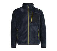CMP Pile HighLoft da uomo con tasca termoapplicata, 31P1517 (IT, Numero, 56, Regular, Regular, Titanio/Nero/Giallo)
