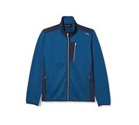 CMP - Pile in Knit-Tech da uomo, Bluestone-Nero, 54