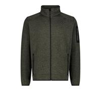 CMP Pile Pesante da Uomo in knit-tech mélange (IT, Numero, 46, Regular, Regular, Oliva/Nero)
