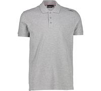 CMP Polo 100% Cotone Polo, Uomo, Grigio Mel, 54
