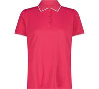 CMP - Women's Polo Stretch Piquet - Maglia polo 34 fuchsia/rosso
