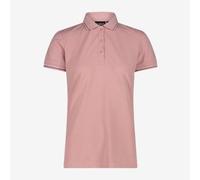 CMP Polo da Donna in Mèlange Stretch, F.lli Campagnolo - B504 (Rose)