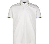 CMP Polo da Uomo in Poliestere Stretch 34D5987 A001 Bianco