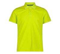 CMP Polo da Uomo Tecnica Tinta Unita, 3T60077 (IT, Numero, 56, Regular, Regular, Acido/Alpine)