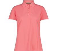 CMP Polo Donna in piqué con Dry Function Traspirante Asciugatura Rapida Protezione UV Anti Odore vestibilità Femminile per Città Outdoor Viaggio e Tempo Libero Taglia L
