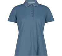 CMP Polo Donna in piqué con Dry Function Traspirante Asciugatura Rapida Protezione UV Anti Odore vestibilità Femminile per Città Outdoor Viaggio e Tempo Libero Taglia M