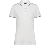 CMP - Polo elasticizzata da donna, Bianco, 40