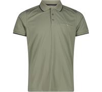 CMP - Polo Maniche Corte ad Asciugatura Rapida, Sage, 50