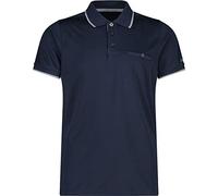CMP - Polo Piquet da uomo, B.Blue-Cemento, 54