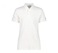 CMP Polo Piquet Tinta Unita Uomo in Tactel 31T7497V (52, Bianco)