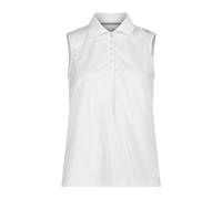 Polo donna senza maniche CMP Blanc M