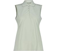 CMP Polo Senza Maniche Traspirante da Donna - 3T59776 (IT, Numero, 42, Regular, Regular, Pistacchio)