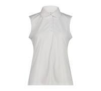 CMP Polo Senza Maniche Traspirante da Donna - 3T59776 (IT, Testo, XL, Regular, Regular, Bianco)