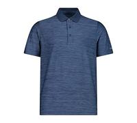 Cmp 39t5817 Short Sleeve Polo Blu 2XL Uomo