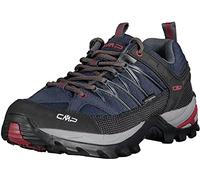 CMP Rigel Low Trekking Shoes Wp, Scarpe da trekking Uomo, Asphalt-Syrah, 41 EU