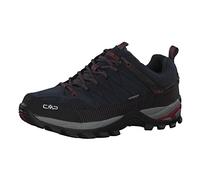 CMP Rigel Low Trekking Shoes Wp, Scarpe da trekking Uomo, Asphalt-Syrah 62BN, 40 EU