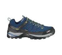 CMP Rigel Low Trekking Shoes Wp, Scarpe da trekking Uomo, Blue Ink-Yellow Fluo, 40 EU