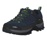 CMP Rigel Low Trekking Shoes Wp, Scarpe da trekking Uomo, Blue Ink-Yellow Fluo, 41 EU