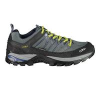 CMP Rigel Low Trekking Shoes Wp, Scarpe da trekking Uomo, Grey-B.Blue, 41 EU
