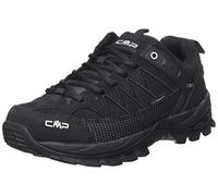 CMP Rigel Low Trekking Shoes Wp, Scarpe da trekking Uomo, Nero-Nero, 43 EU