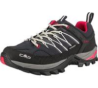 CMP Rigel Low Wmn Trekking Shoe Wp, Scarpe da trekking Donna, Antracite-Off White, 37 EU