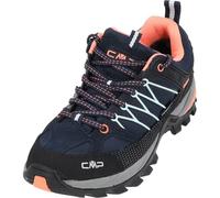 Stivali da trekking CMP da donna Rigel Low blu/giada/pesca (40 EU)