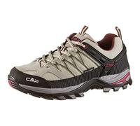 CMP Rigel Low Wmn Trekking Shoe Wp, Scarpe da trekking Donna, Beige Sage Moss, 36 EU