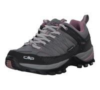 CMP Rigel Low Wmn Trekking Shoe Wp, Scarpe da trekking Donna, Cemento-Fard, 38 EU