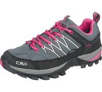 CMP Rigel Low Wmn Trekking Shoe Wp, Scarpe da trekking Donna, Grey-Fuxia-Ice, 38 EU