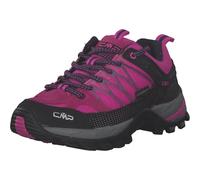 CMP Rigel Low Wmn Trekking Shoe Wp, Scarpe da trekking Donna, Pink Fluo-B.Blue, 36 EU