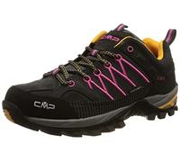 CMP Rigel Low Wmn Trekking Shoes Wp, Scarpe da trekking Donna, Antracite-Bouganville, 38 EU
