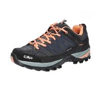 CMP Rigel Low Wmn Trekking Shoes Wp, Scarpe da trekking Donna, Antracite-Sunrise, 36 EU