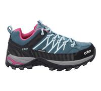 CMP Rigel Low Wmn Trekking Shoes Wp, Scarpe da trekking Donna, Deep Lake-Acqua, 37 EU