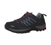 CMP Rigel Low Wmn Trekking Shoes Wp, Scarpe da trekking Donna, Titanio Skyway, 38 EU