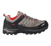 Scarpe CMP Rigel Low Waterproof grigio scuro nero rosso - 44