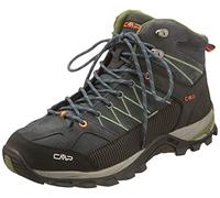 CMP Rigel Mid Trekking Shoes Wp, Scarpe da trekking Uomo, Antracite-Torba, 41 EU