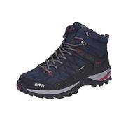 CMP Rigel Mid Trekking Shoes Wp, Scarpe da trekking Uomo, Asphalt-Syrah, 45 EU