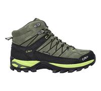 CMP Rigel Mid Trekking Shoes WP, Scarpe da Trekking Uomo, Kaki-Acido, 41 EU